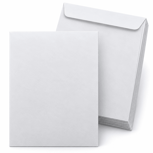 9 by 12 catalog envelope printing for business documents, reports and flat mailing materials