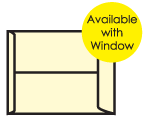 Catalog envelope illustration with short-edge flap