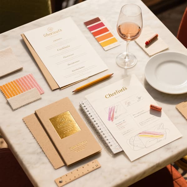 Restaurant menu design and printing guidance