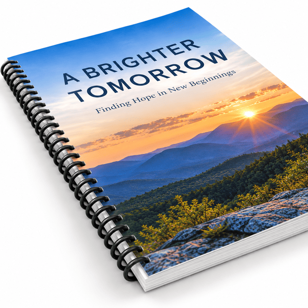 Spiral Bound Booklet Printing Spiral bound booklet showing continuous plastic coil binding