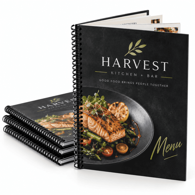 Restaurant Menu Books