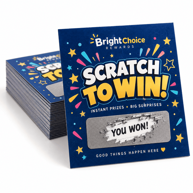 Custom Scratch-Off Tickets