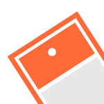 Square Corners - With Hole