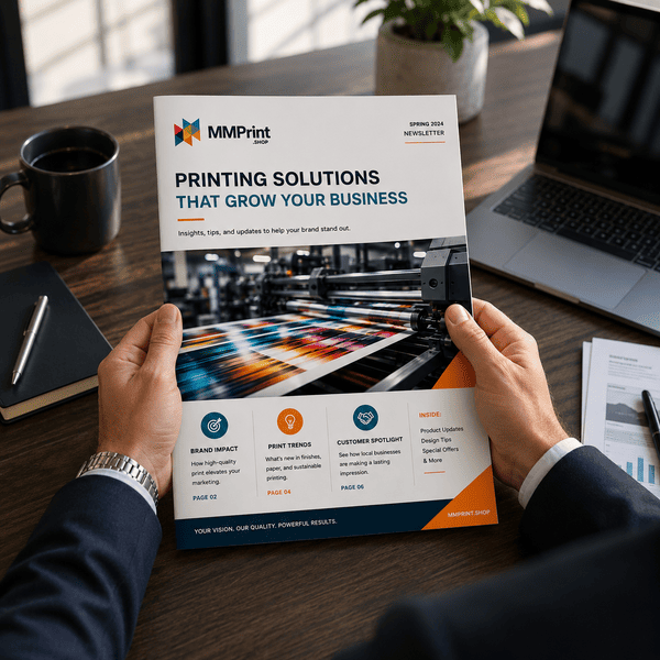 Custom Newsletter Printing for Business Printing Solutions Newsletters