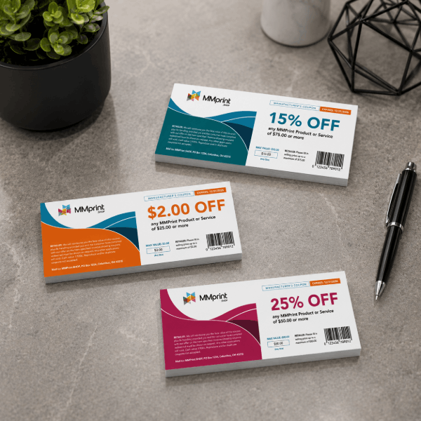 Custom Coupon Printing for Branded Discount Coupon Booklets