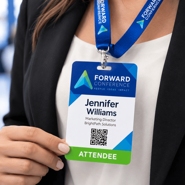 Custom Event Badges for Conference Attendees