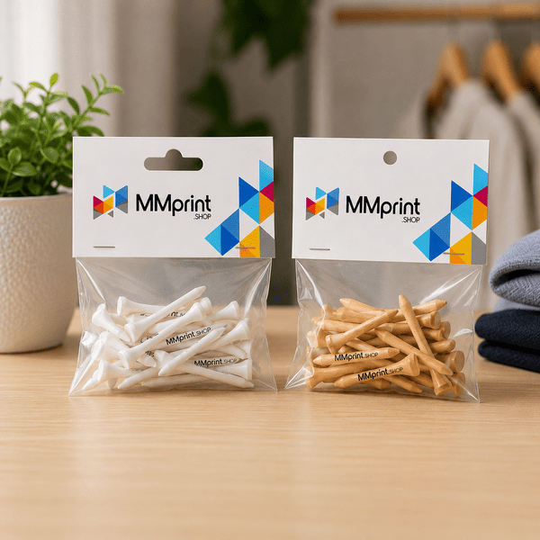 Custom Header Card Printing for Retail Product Bag Toppers