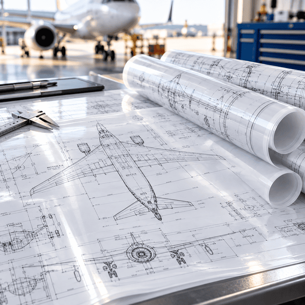 Custom Mylar Blueprint Printing for Engineering Plans