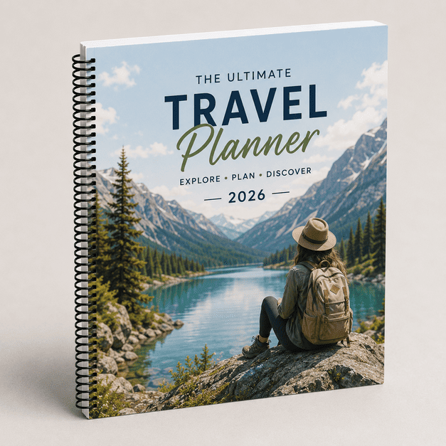 Custom Planner Printing for Spiral-Bound 2026 Travel Planner
