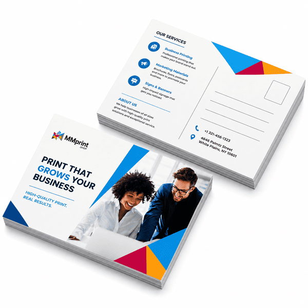 Custom Postcard Printing for Business Growth Marketing Mailers