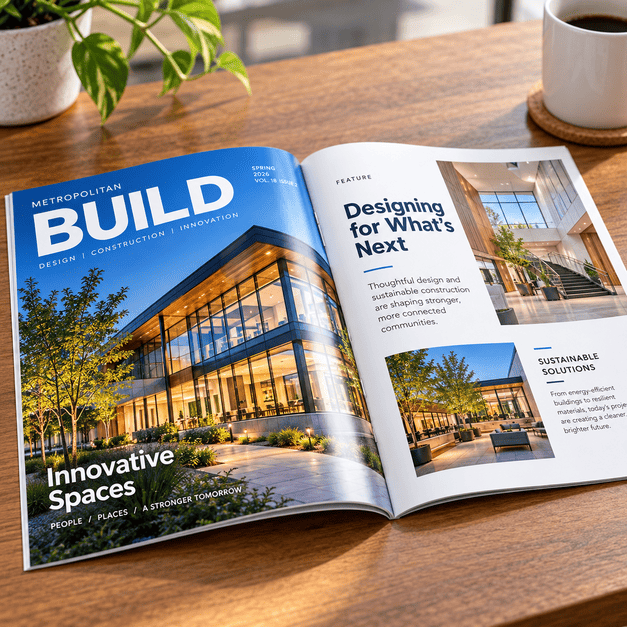 Custom Saddle Stitch Magazine Printing