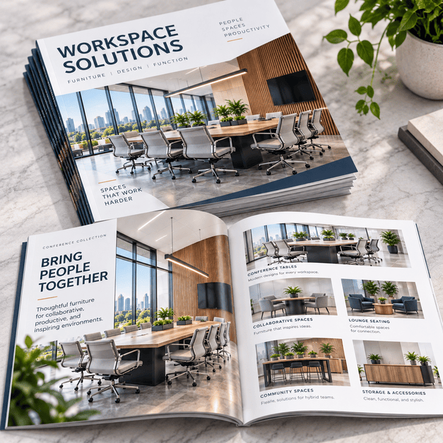 Full-Color Perfect Bound Catalog