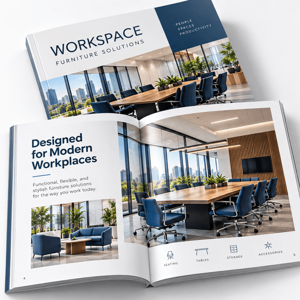 Professional Saddle Stitched Catalog Printing