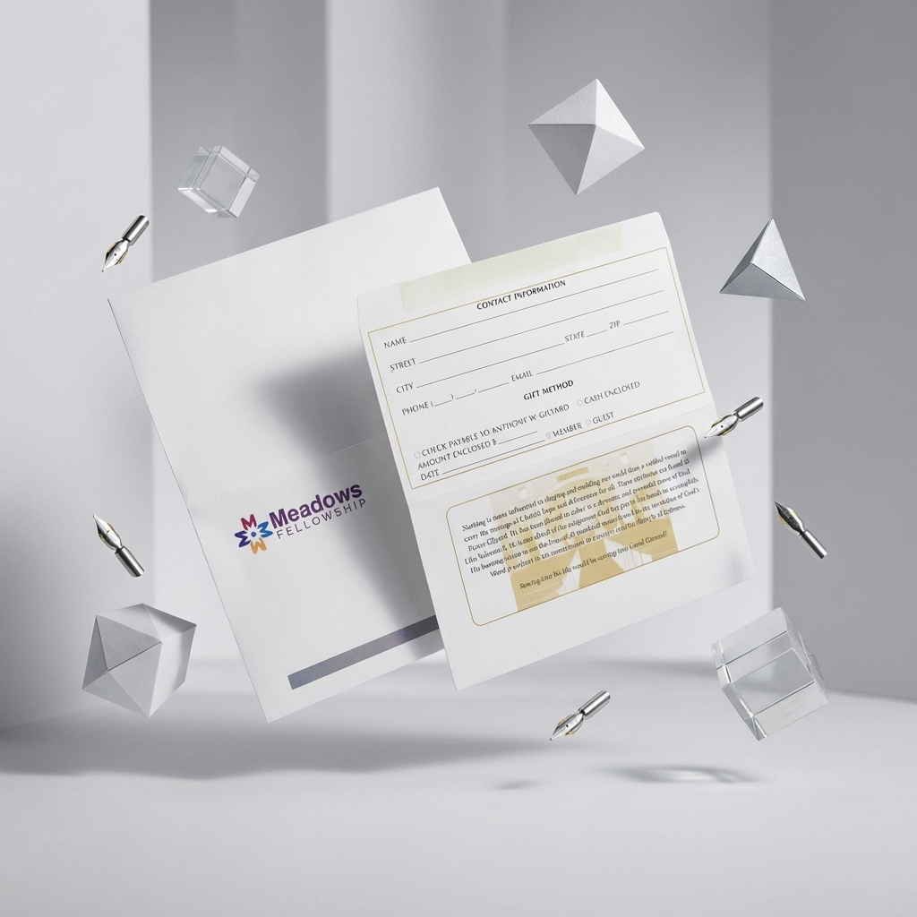 Remittance Envelope Printing for Church Donation Forms