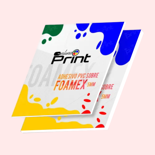 Adhesivo PVC sobre FOAMEX