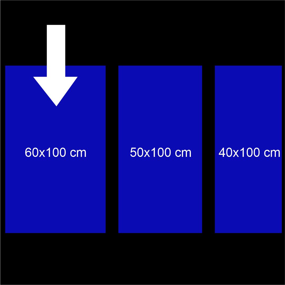 60x100 cm