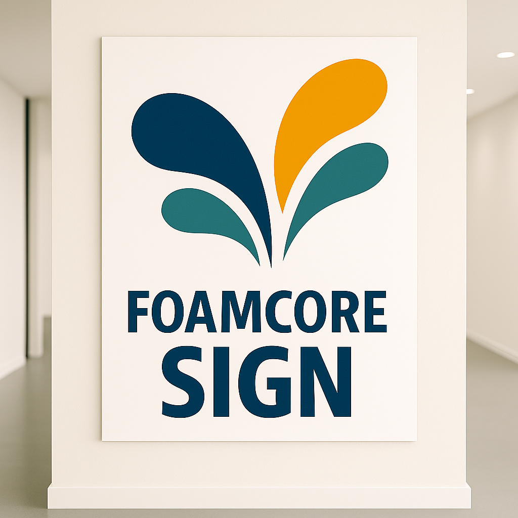 Foamcore Sign