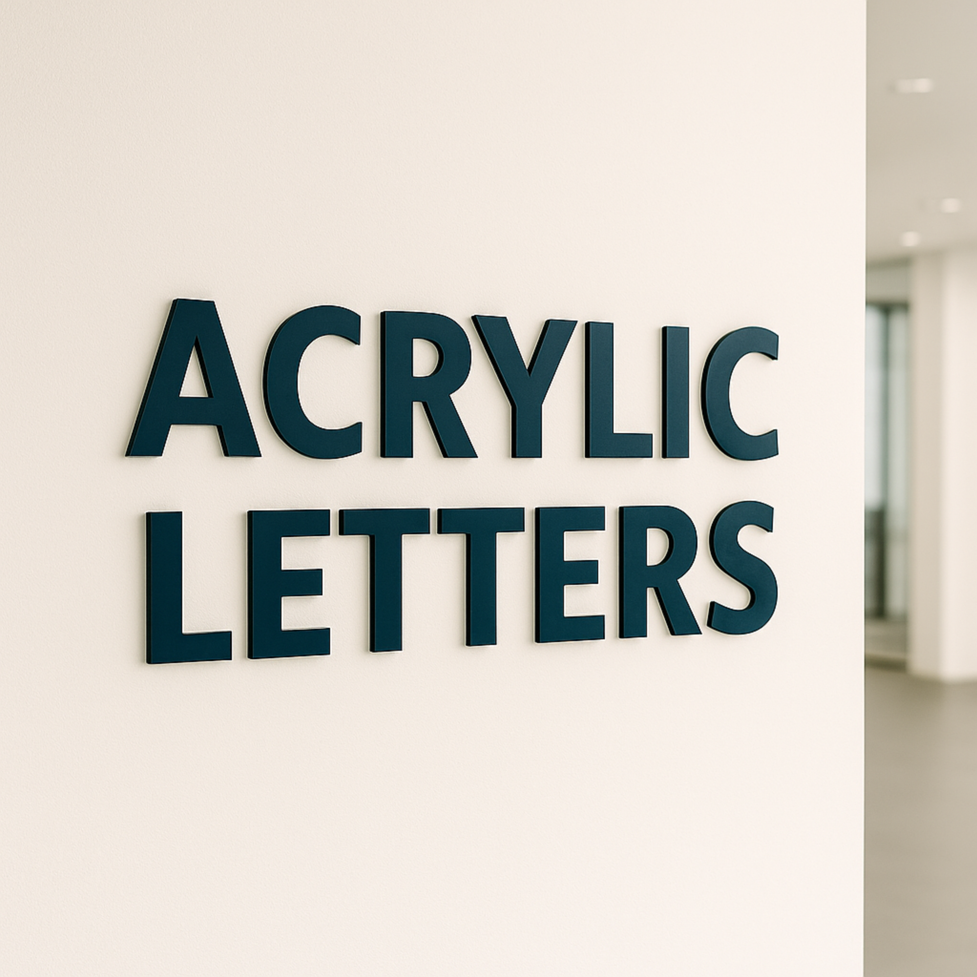 Acrylic Letters 1
