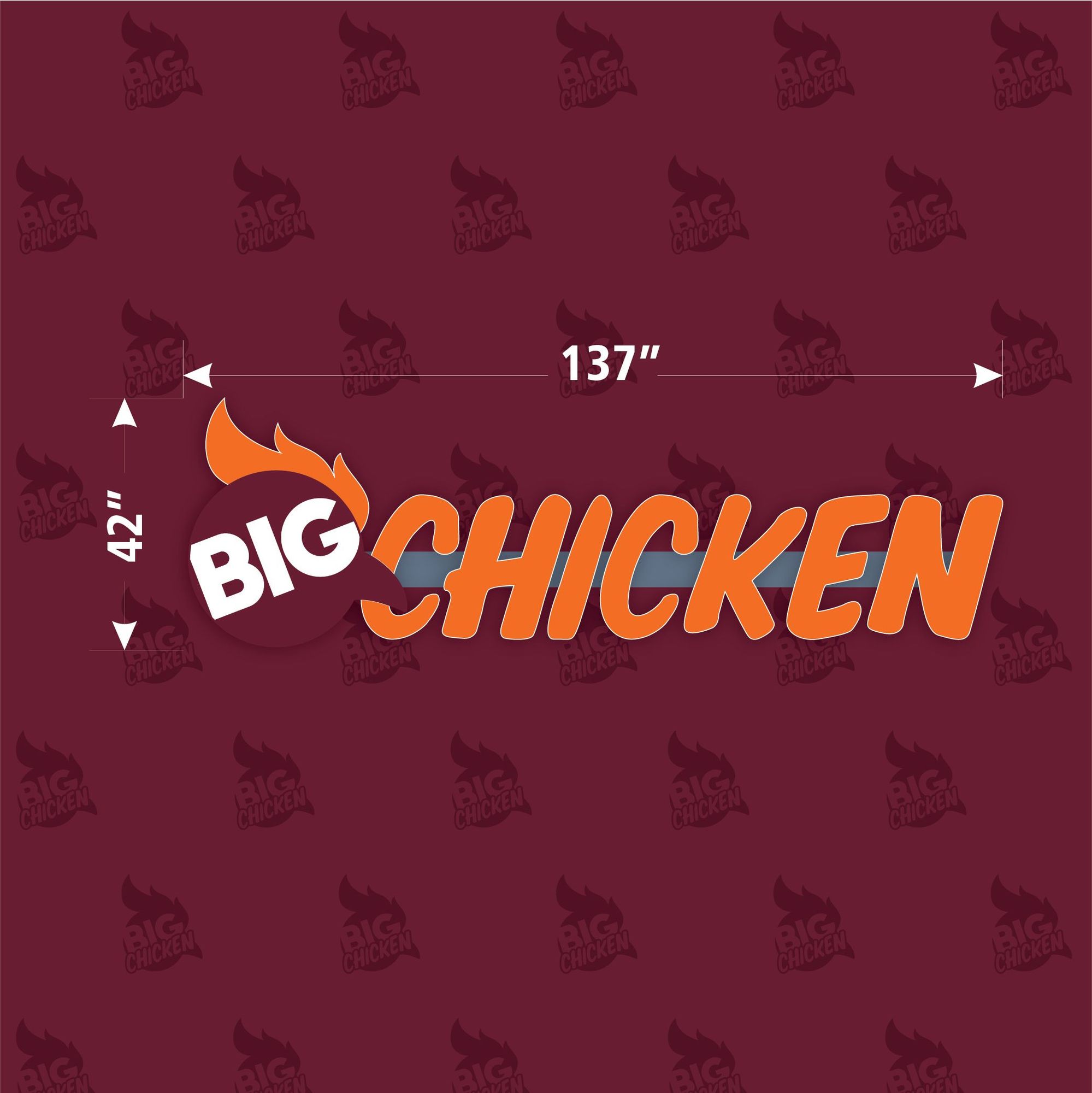 Big Chicken Channel Letters 1