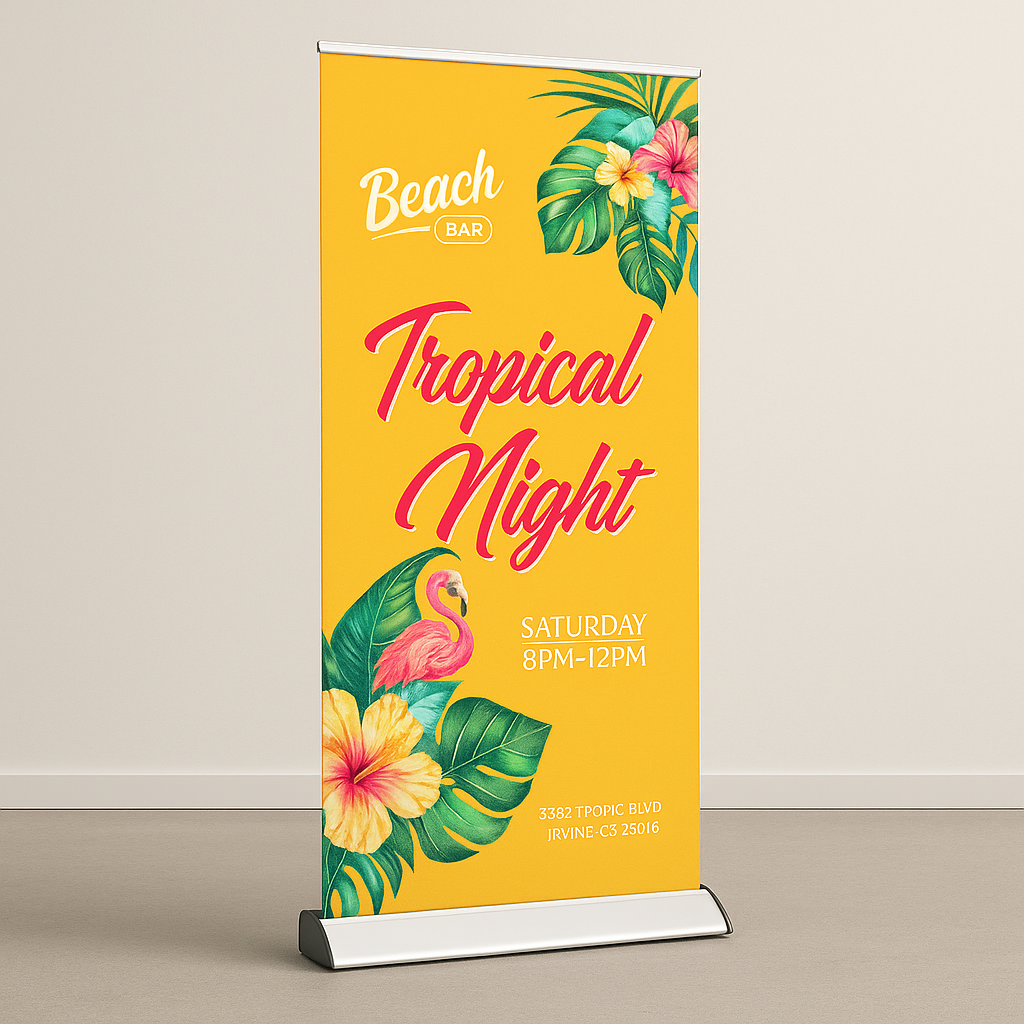 Retractable Banner Stand 2