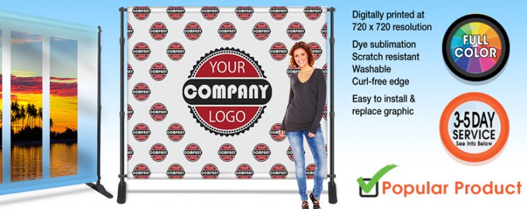 Step & Repeat Banner Backdrop Walls 1