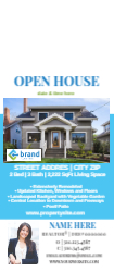 OPEN HOUSE 4.25x11 Doorhanger