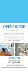 OPEN HOUSE 4.25x11 Doorhanger