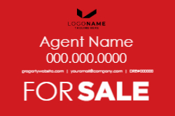 For Sale Sign 36x24