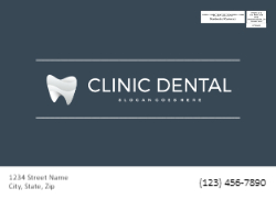 Dental Card 6.5x9 Version B