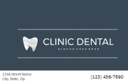 Dental Card 8.5x5.5 Version B