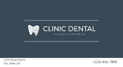 Dental Card 6x11 Version B