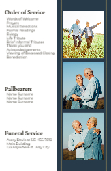 Funeral Template A