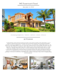 8.5x11 Property Brochure
