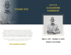 Funeral Template 8.5x11 Foldover A