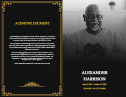 Funeral Template 8.5x11 Foldover B