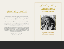 Funeral Template 8.5x11 Foldover C