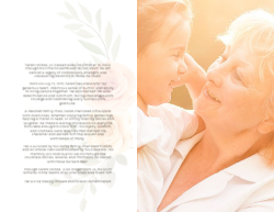 Funeral Template 8.5x11 Foldover E