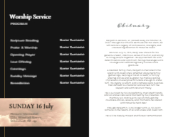 Funeral Template 8.5x11 Foldover F