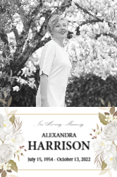 Funeral Poster Version E 24x36