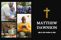 Funeral Poster Version F 24x36