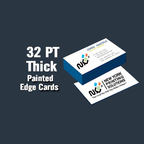 Edge Painted Business Cards