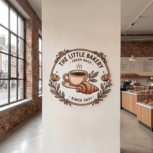 Adhesive Vinyl Bakery