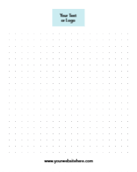 4x5 Vertical Cards - Dot Grid