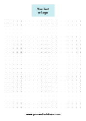 5x7 Vertical Cards - Dot Grid