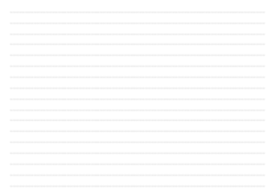 5x7 Horizontal Cards - Ruled