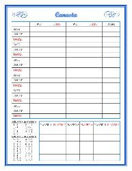 8.5x11 (Letter) - Card Canasta