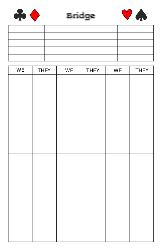 5.5x8.5 (Half) - Card Bridge