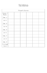 5.5x8.5 (Half) - Dice Yahtzee