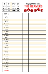 5.5x8.5 (Half) - Dice Farkle