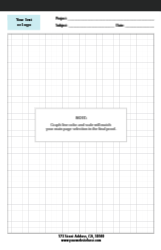 5.5x8.5 (Half) - Graph & Grid LPB